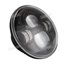 Phare de camion LED rond 12V / 24V 7 pouces 70W